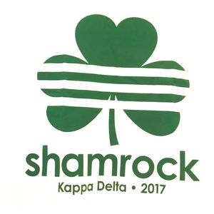 Kappa Delta Shamrock TShirt adidas theme!!